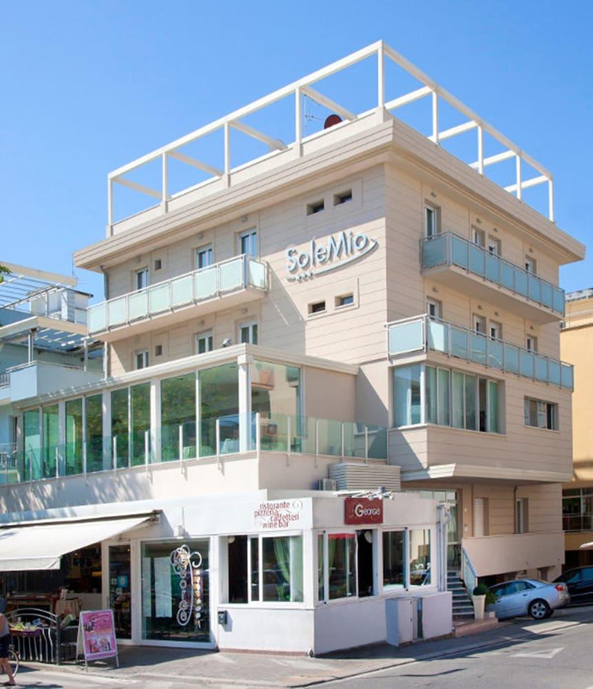 Hotel Sole Mio Rimini Bagian luar foto